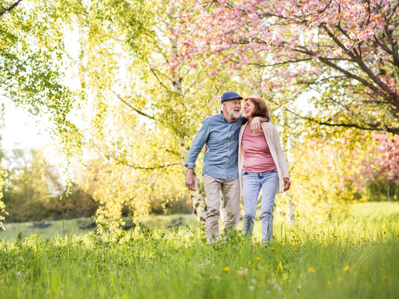 An die frische Luft bei Tinnitus