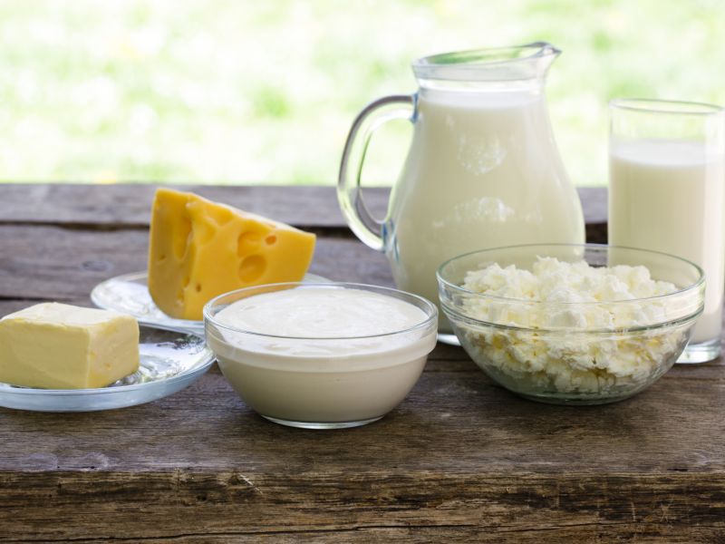 Milch und Milchprodukte und Antibiotika