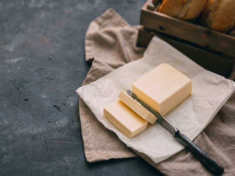 Butter liefert keine Purine