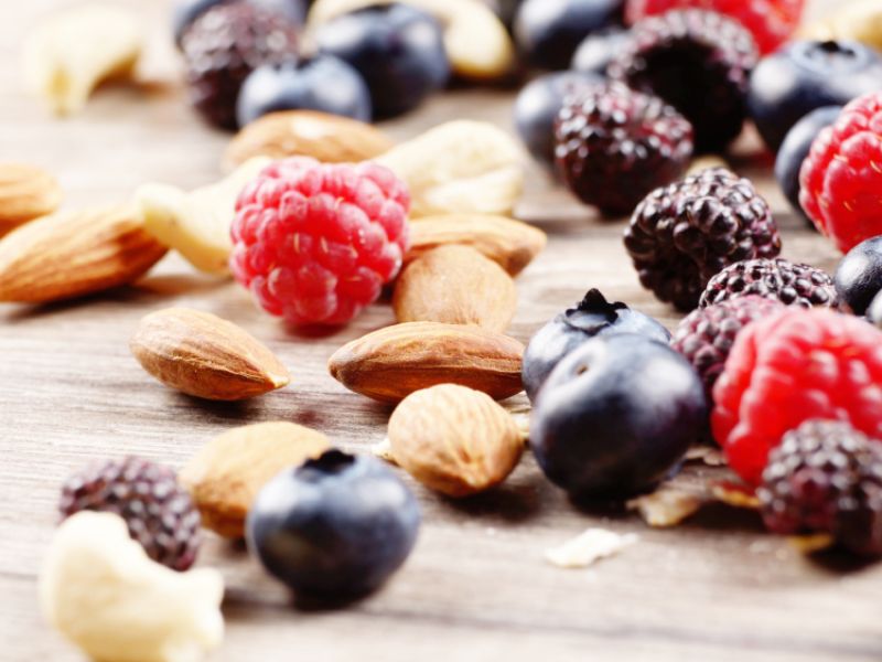 Zutaten für veganes Eis