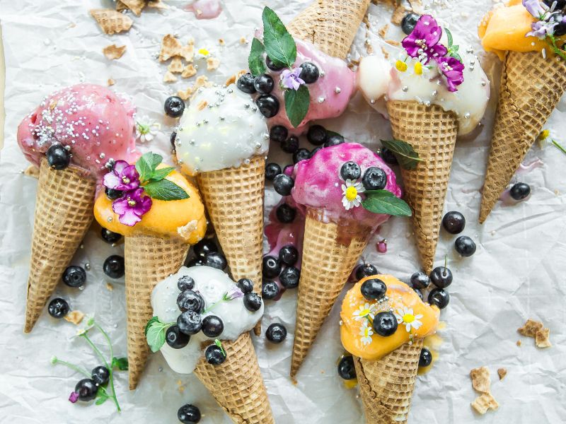Veganes Eis: Sorbets sind immer pflanzlich