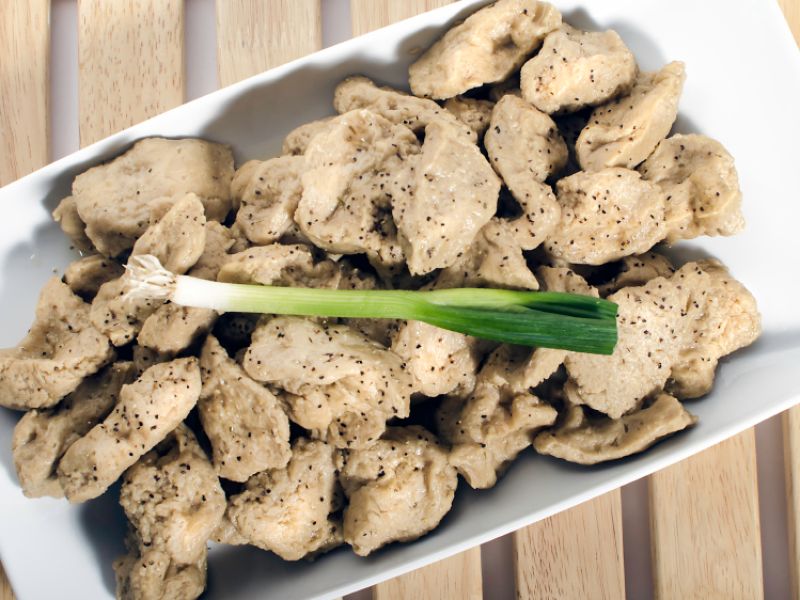 Seitan liefert viel Gluten