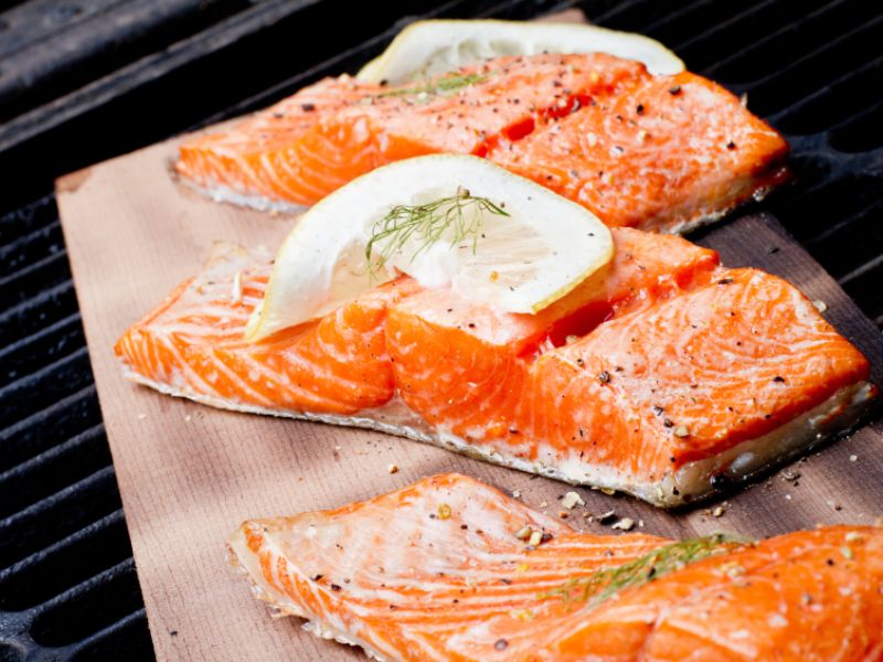 Gesunden Fisch wie Lachs grillen