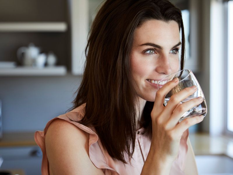 Viel trinken hilft gegen Sodbrennen