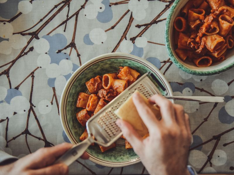 Platz 30 – Lebensmittel mit Vitamin A: Parmesan