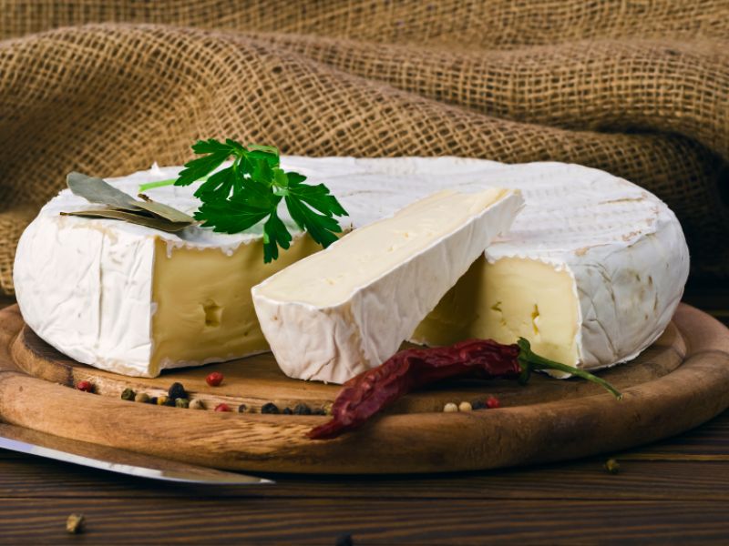 Platz 29 – Lebensmittel mit Vitamin A: Camembert