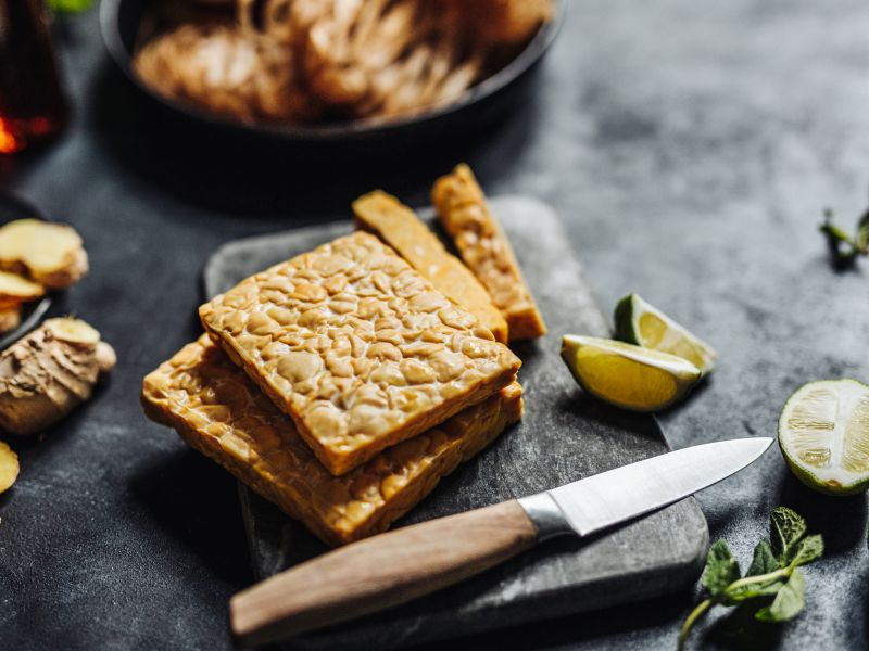 Tempeh: Probiotischer Fleischersatz