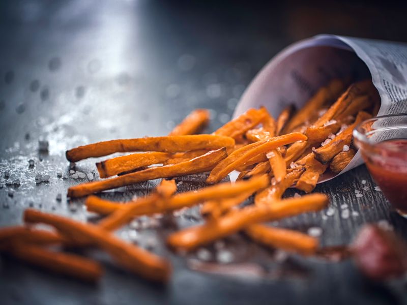 Süßkartoffeln enthalten viele Carotinoide