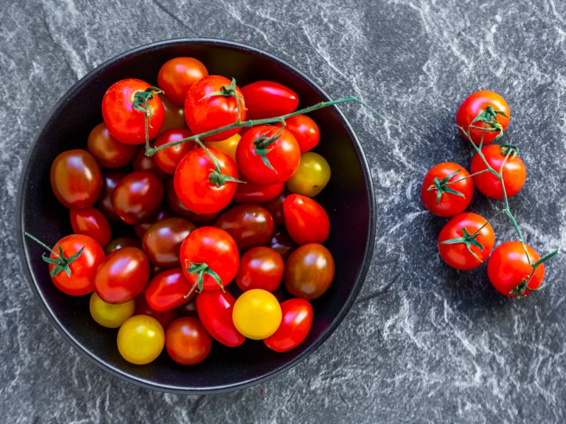 Tomaten erfrischen bei Hitze
