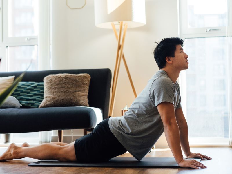 Yoga kann Stress abbauen