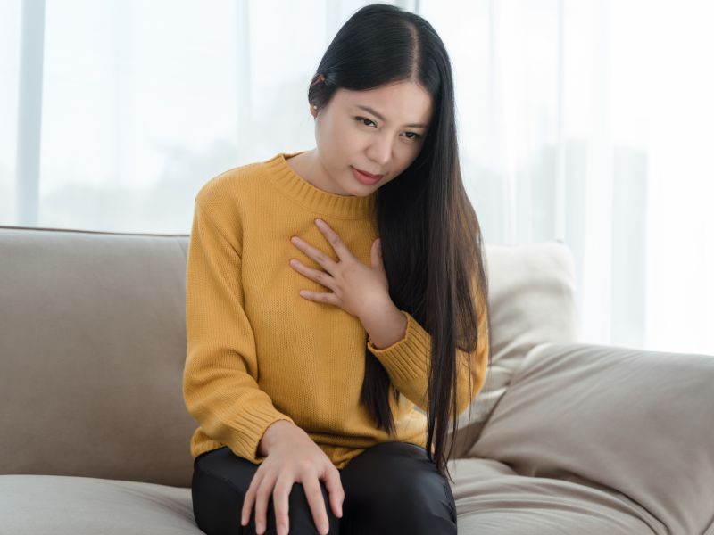 Herzrasen als Symptom einer Herzmuskelentzündung