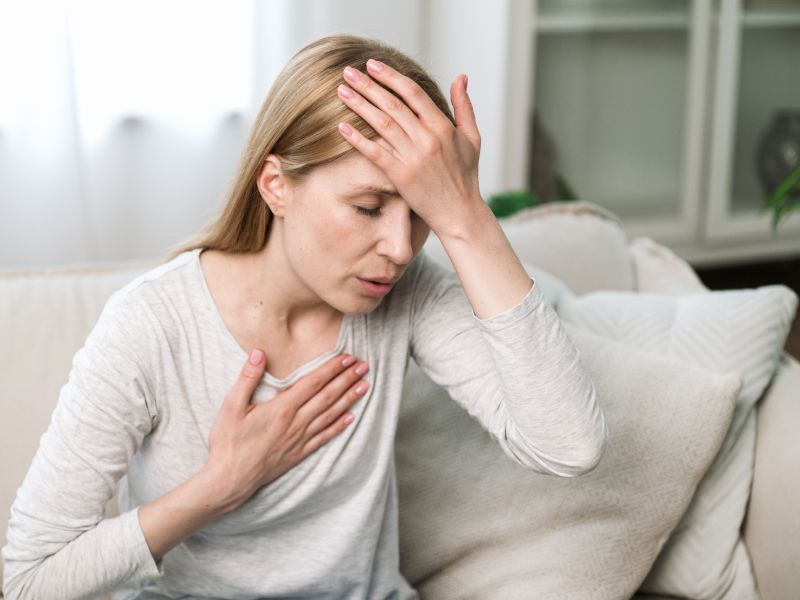 Atemnot: Typisches Symptom bei Lungenembolie