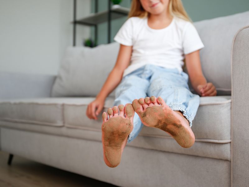 Nagelpilz entsteht durch mangelnde Hygiene