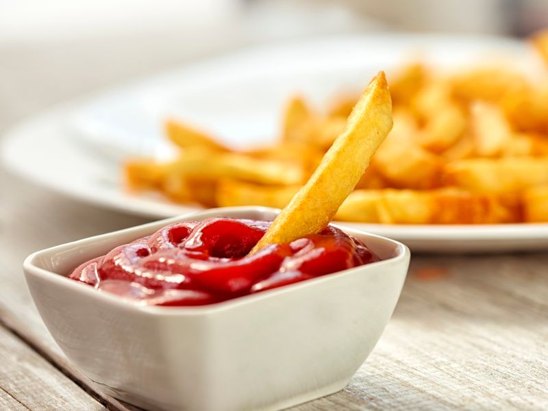 Kopfschmerzen durch Pommes Frites