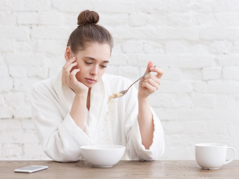 Appetitlosigkeit ist Symptom beim Magengeschwür