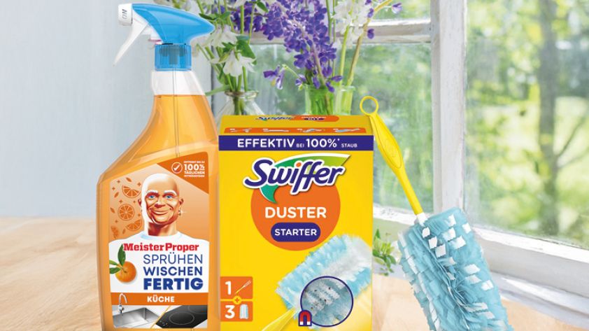 Frühjahrsputz leicht gemacht mit Meister Proper und Swiffer