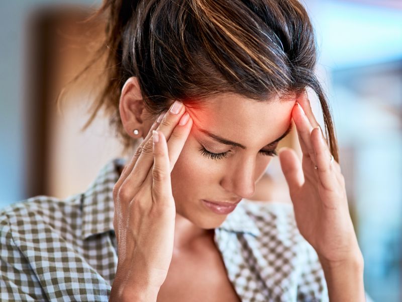 Schwindel und Kopfschmerzen