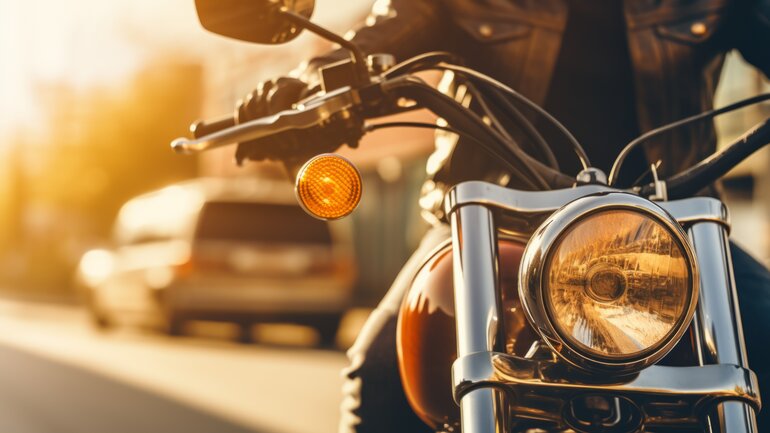 Folgen von Motorradfahren