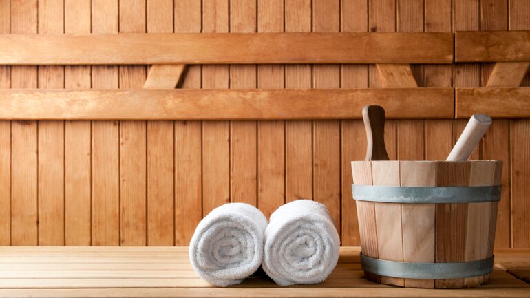 In die Sauna um Erkältungen vorzubeugen