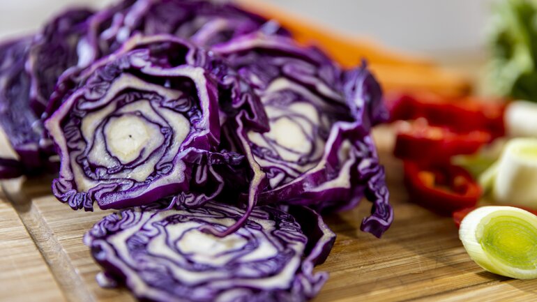 Rotkohl bekämpft freie Radikale