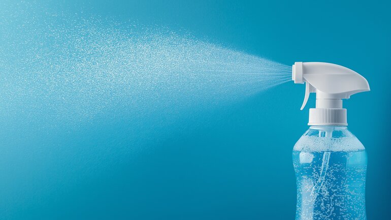 Spray-Geräusche als ASMR-Trigger
