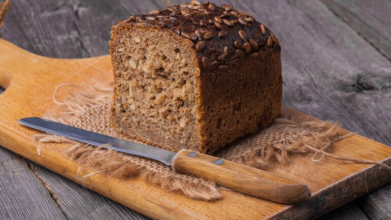 Blähendes Lebensmittel Vollkornbrot