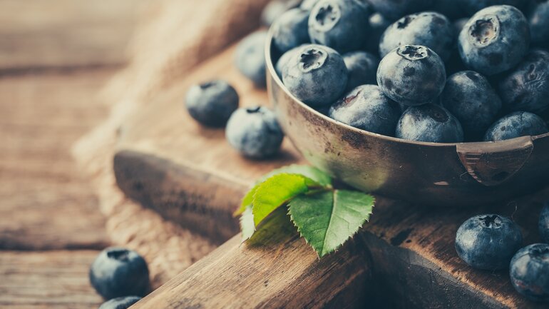 Beliebtes Brainfood: Heidelbeeren