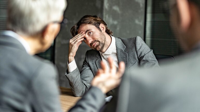 Depersonalisation ist Symptom für Burnout