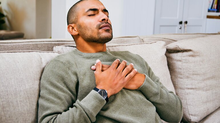 Herzklopfen als Symptom von Burnout