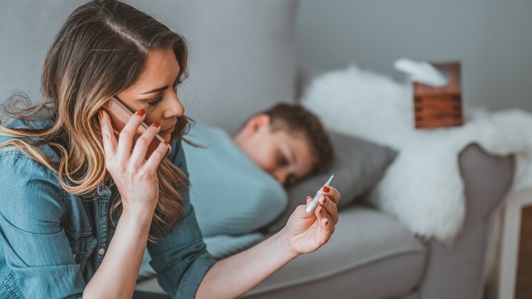 Symptome bei Coronavirus: Fieber