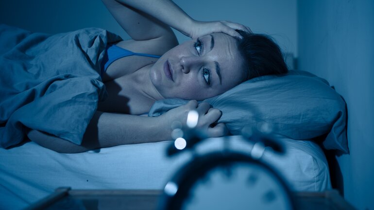 Cortisol erhöht: Schlafstörungen