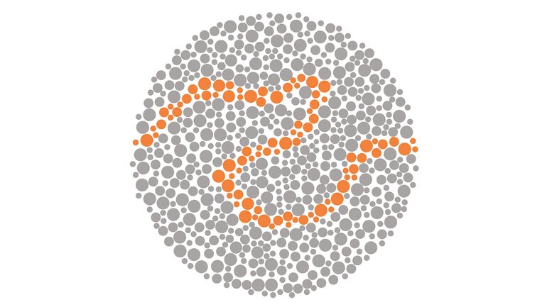 Die orange Linie