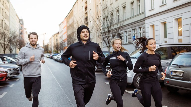 Sprints sind auch Bestandteil von Freeletics-Übungen