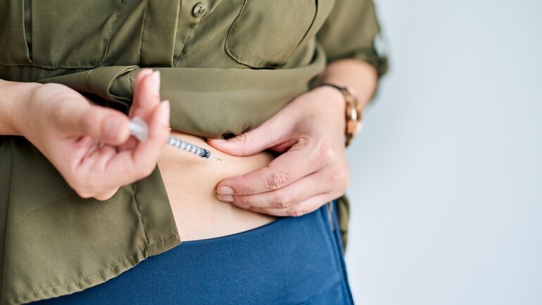 Gewichtszunahme durch Diabetes
