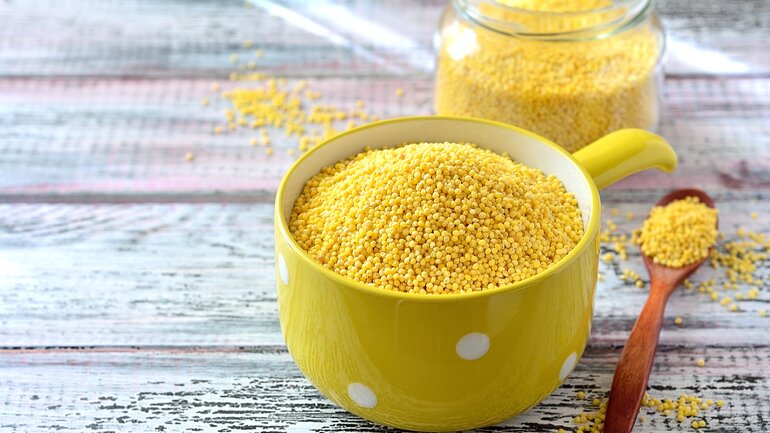 Hirse enthält kein Gluten