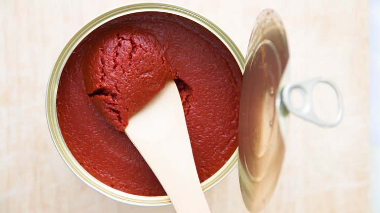 Auch Tomatenmark ist glutenfrei