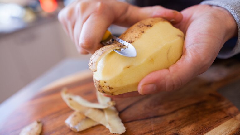 Mittel gegen Reizhusten: Kartoffelwickel