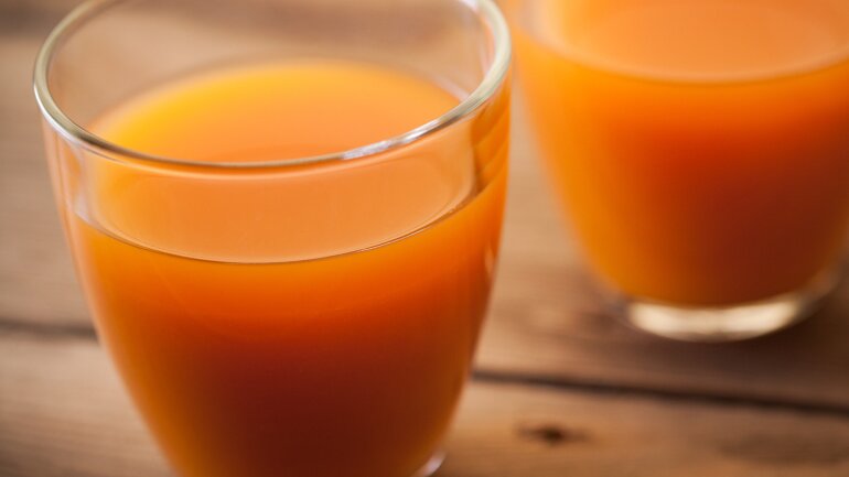 Sodbrennen: Karottensaft ist ein Hausmittel