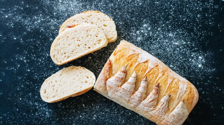Hausmittel gegen Übelkeit: Weißbrot