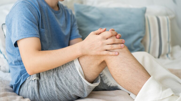 Herzmuskelentzündung: Geschwollene Beine als Symptom