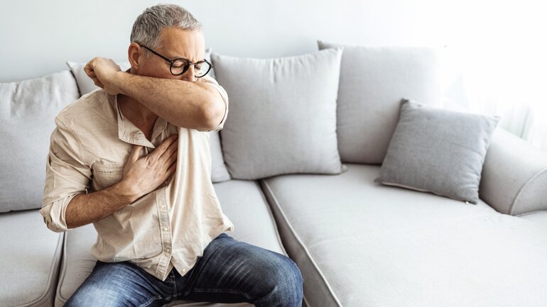 HIV-Symptom: Trockener Husten
