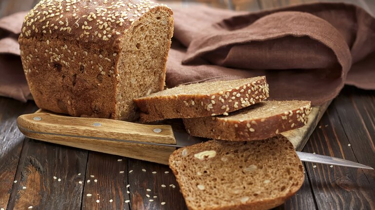 Lebensmittel mit Kalium: Vollkornbrot