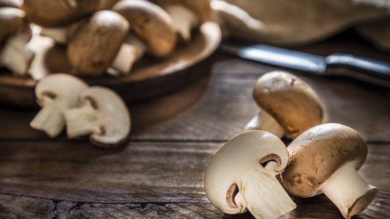 Pilze enthalten viel Kalium