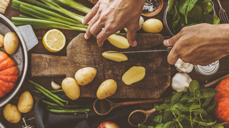 Kartoffeln sind gute Kalium-Lieferanten