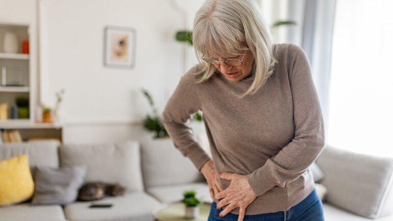 Knocheninfarkt: Gelenksteifigkeit ist Symptom