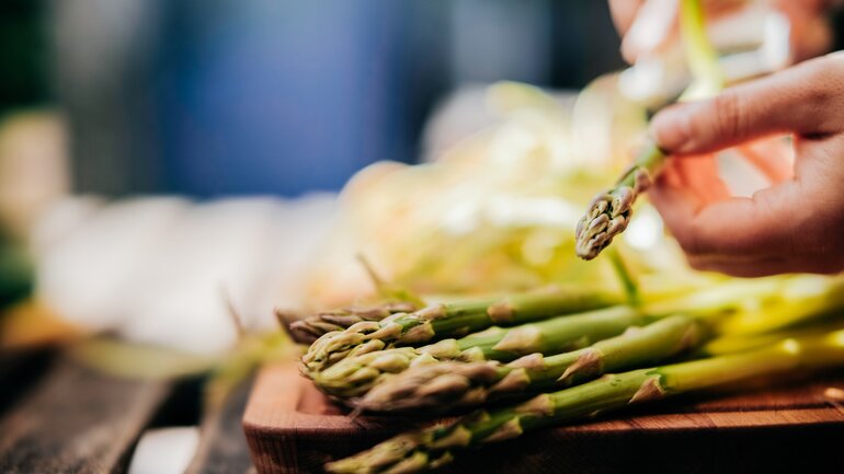 Spargel sorgt für gute Laune