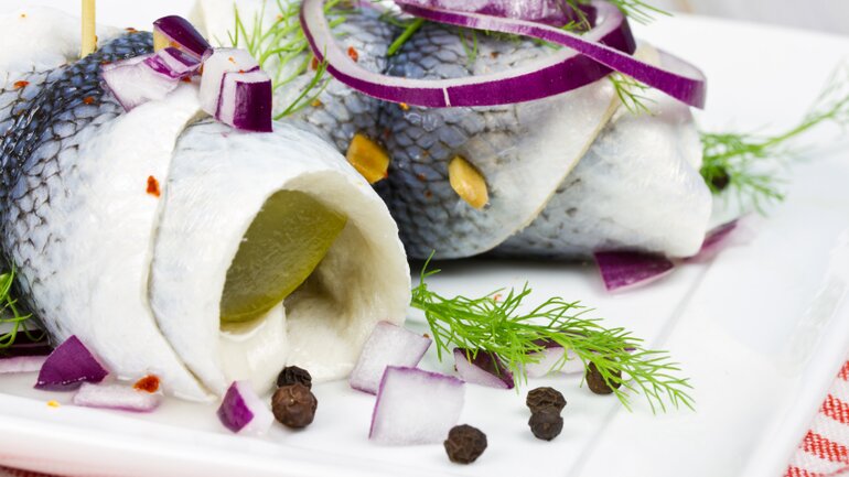 Viel Vitamin B12 in Hering