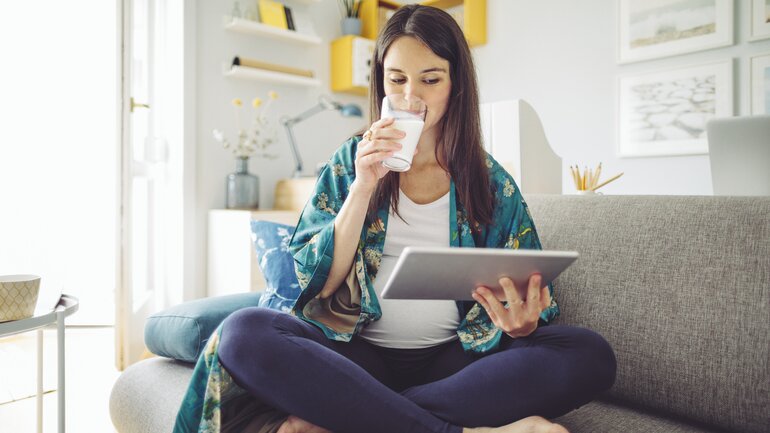 Milch und Milchprodukte lösen Nesselsucht aus
