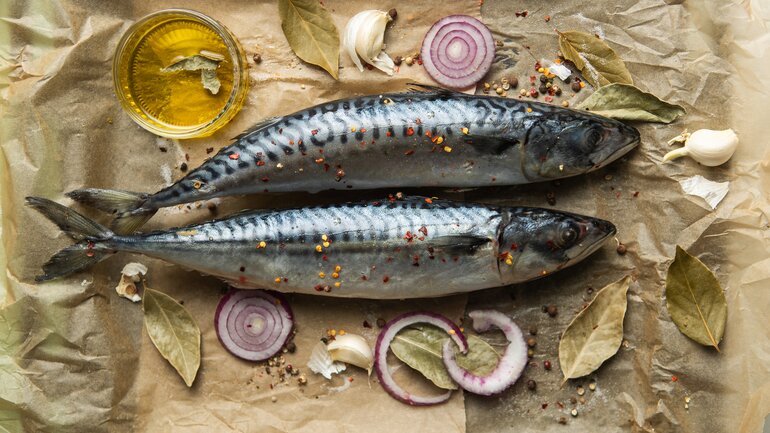Omega 3 in Makrele und Sardinen