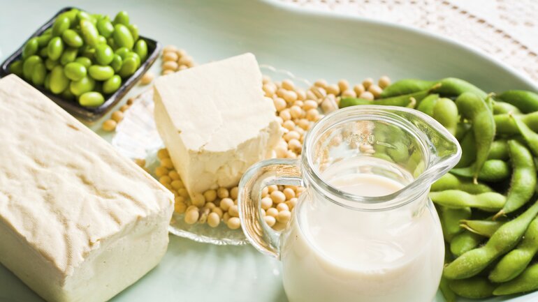 Sojaprodukte liefern Omega 3